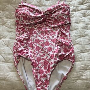 Albion Women’s Pink Floral One Piece Swimsuit